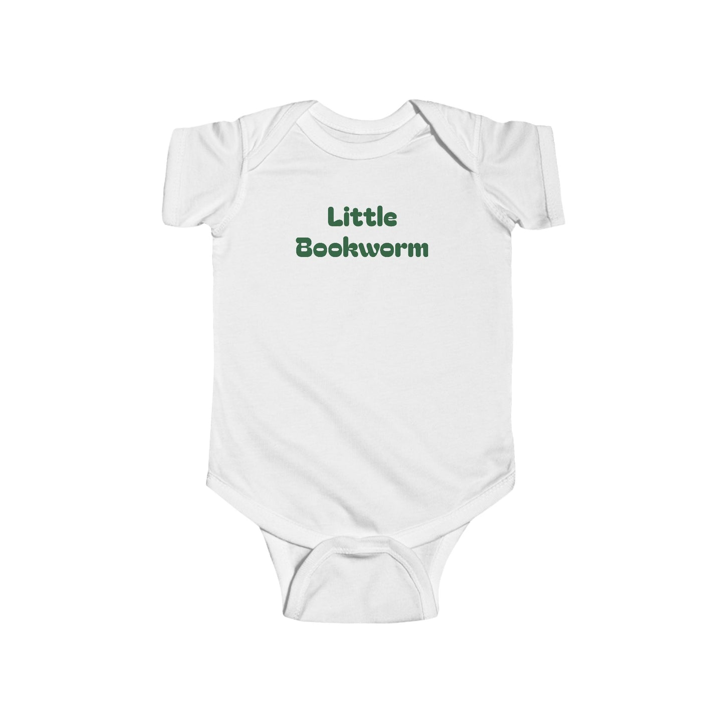 Cute Little Bookworm Infant Bodysuit - One Size - 12 month old